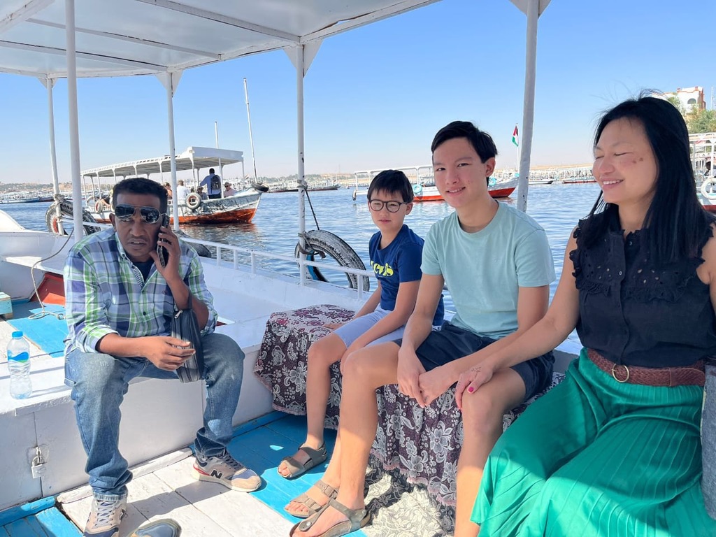 Asian Family Marine Tourism Experience