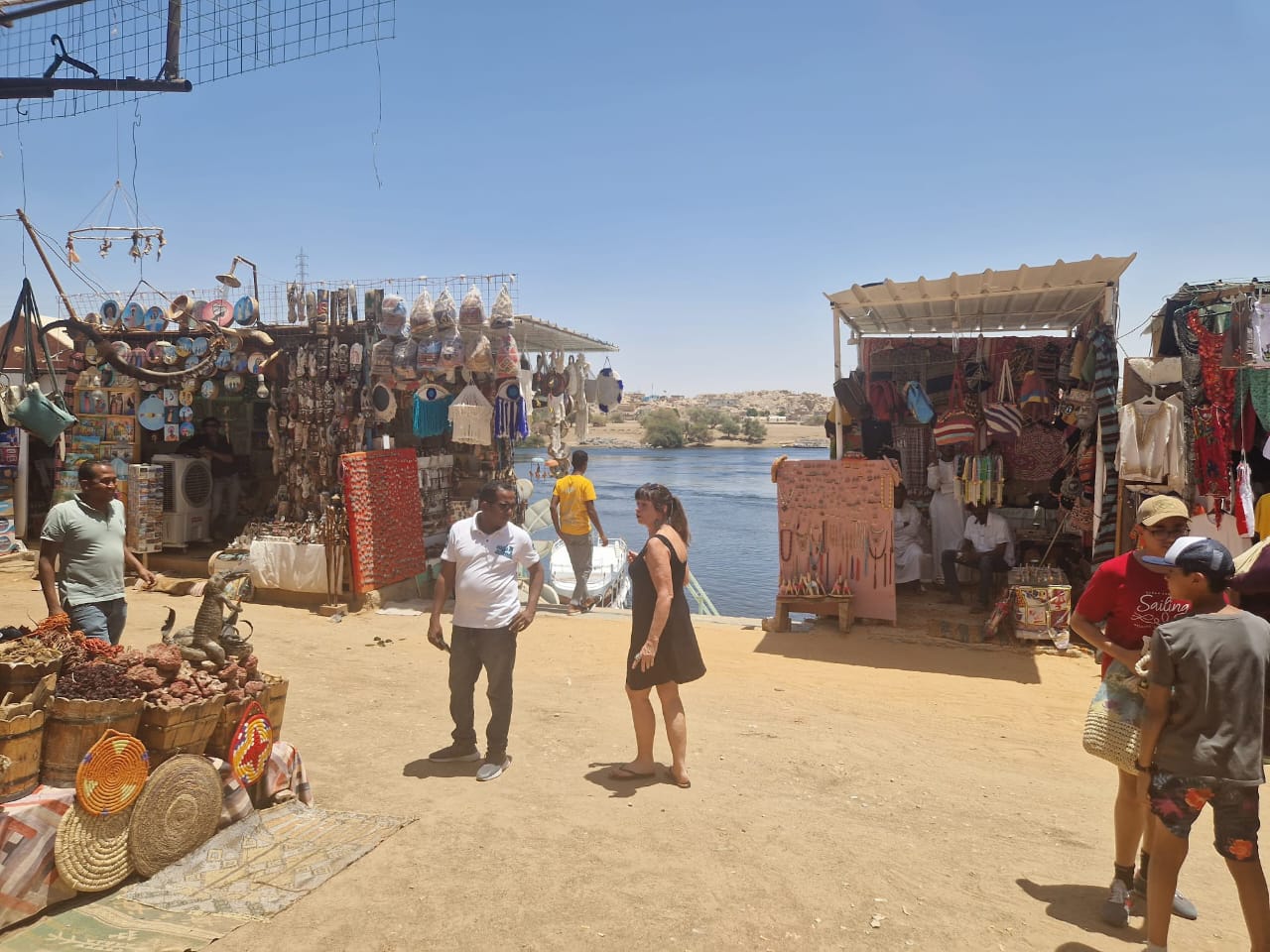 Authentic Shopping Experience at Aswan Market
