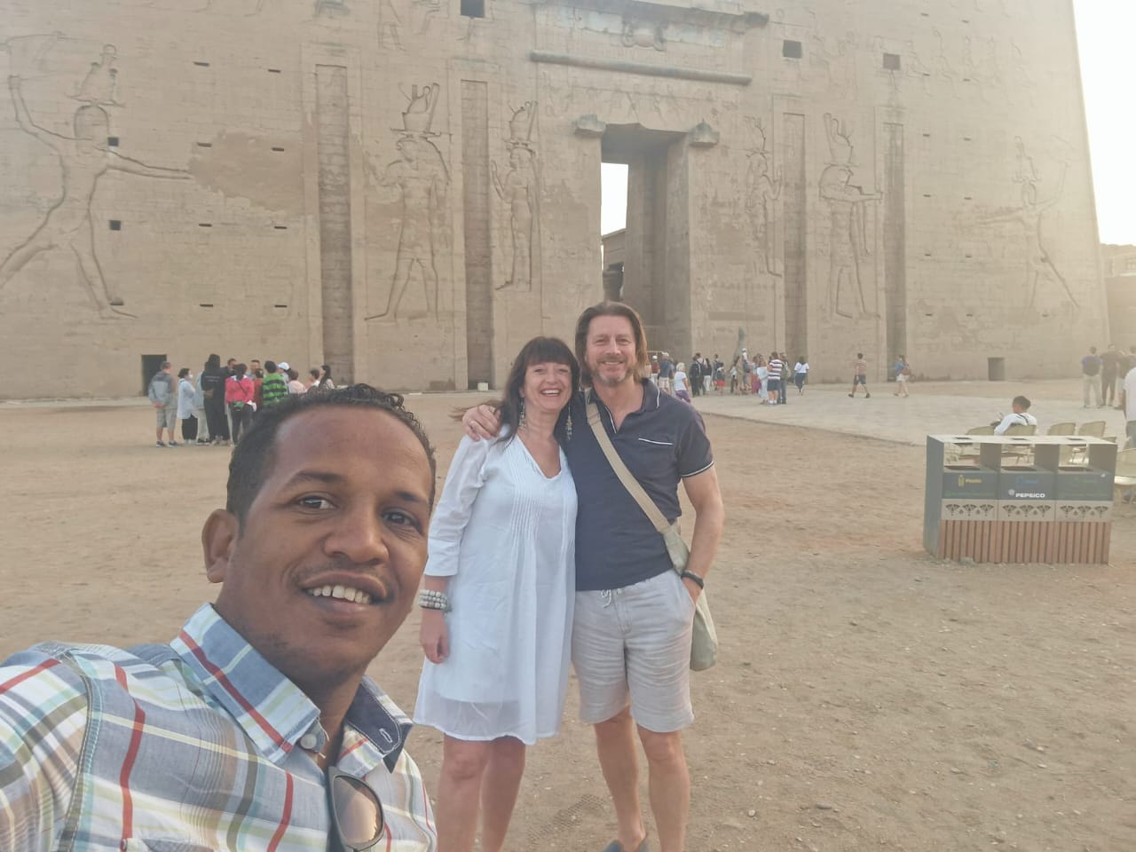 Discovering Ancient Hieroglyphs at Edfu Temple
