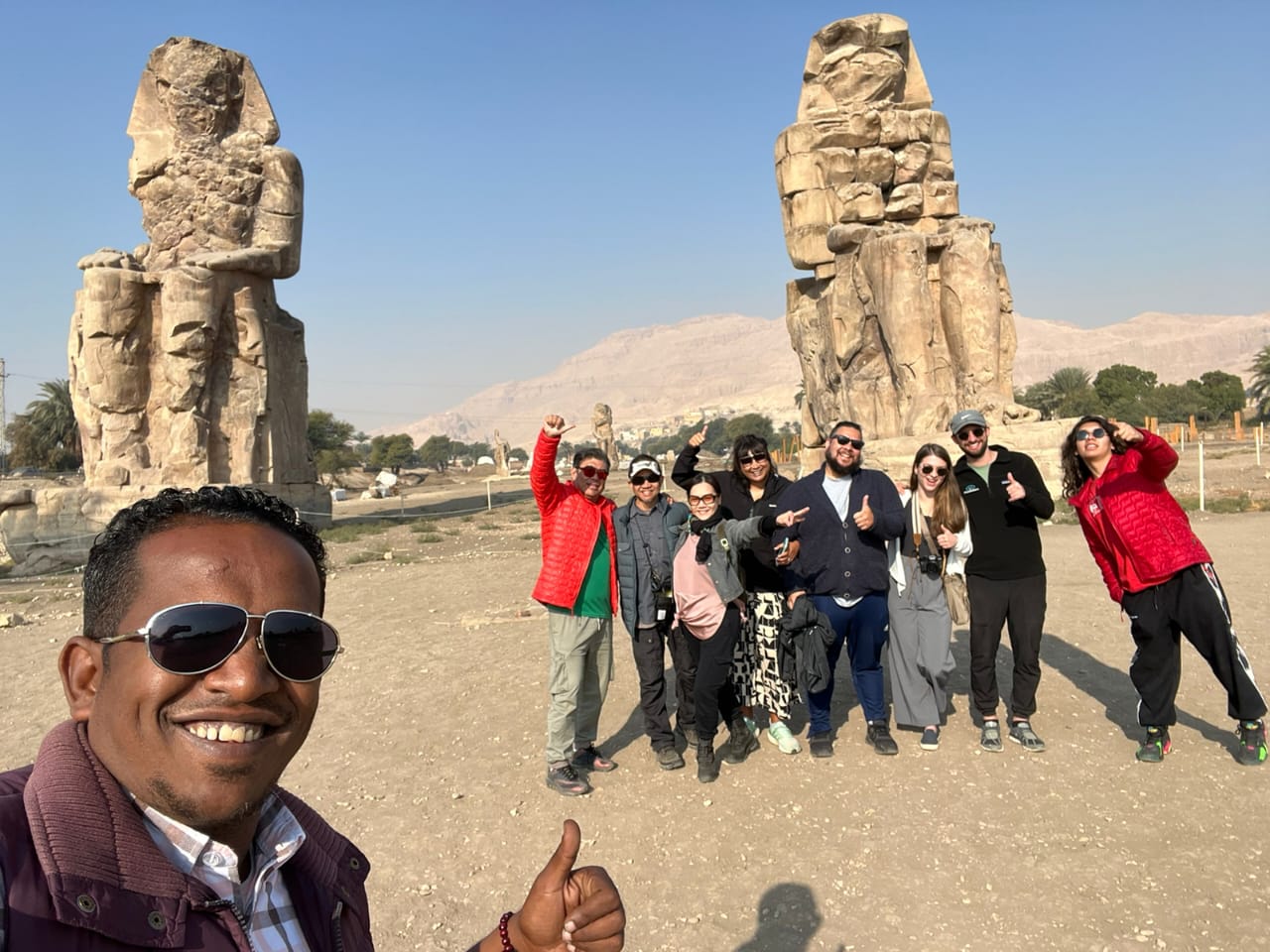 Memorable Moments at Colossi of Memnon
