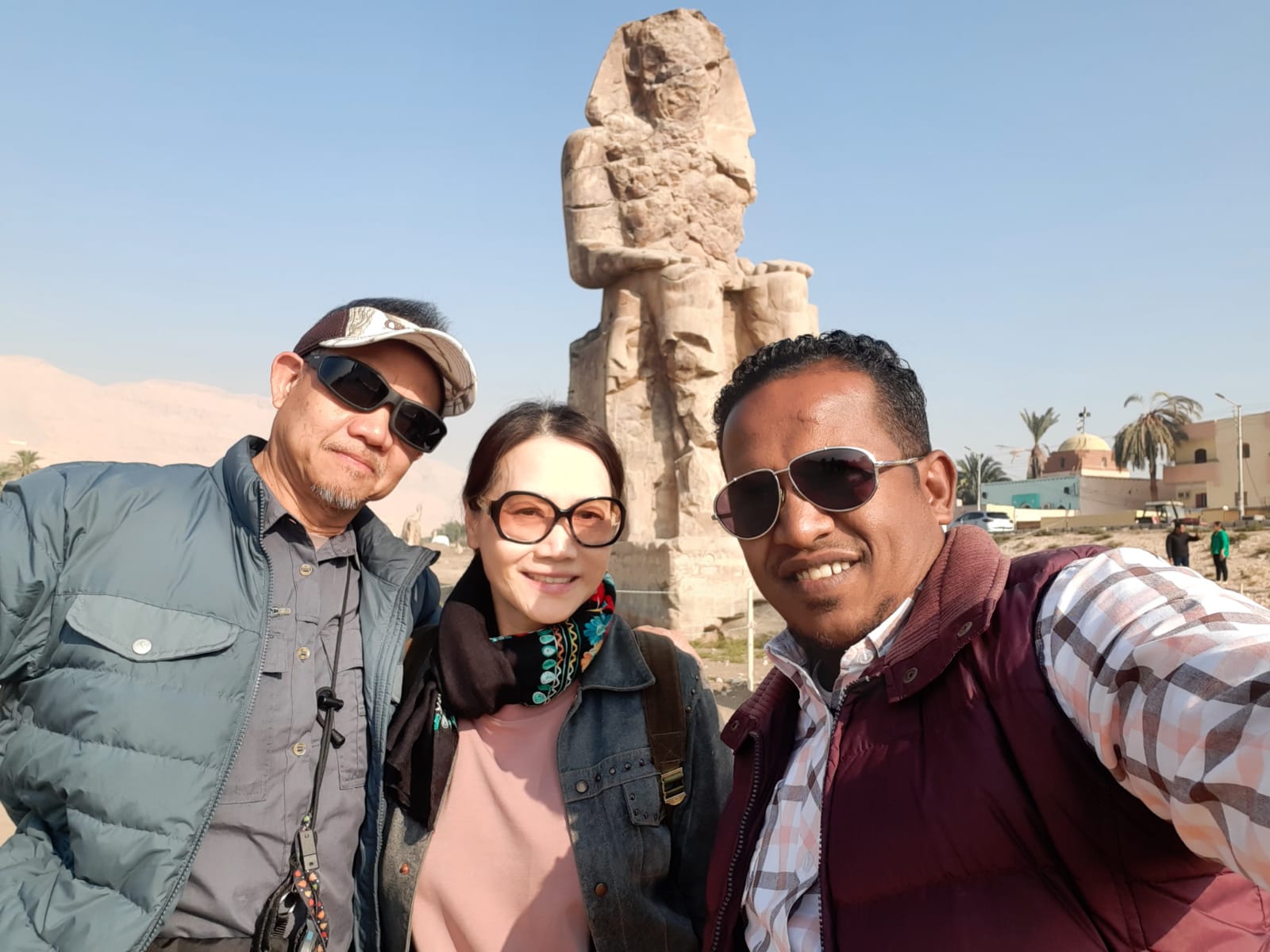 Personal Tour at Colossi of Memnon
