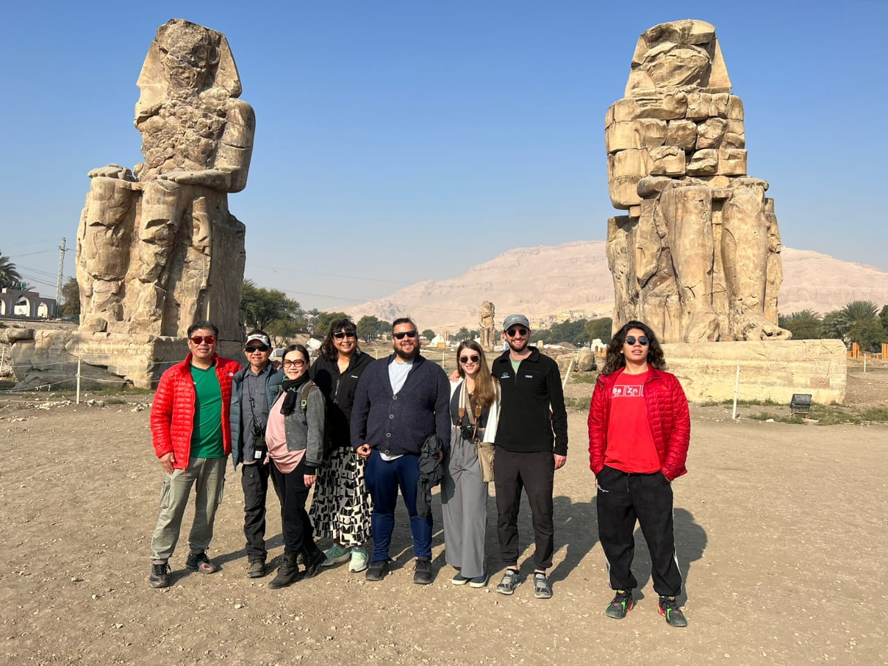 Group Adventure at Ancient Colossi