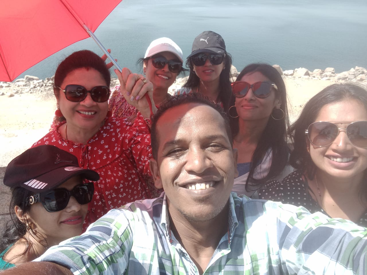 Joyful Moments with International Guests