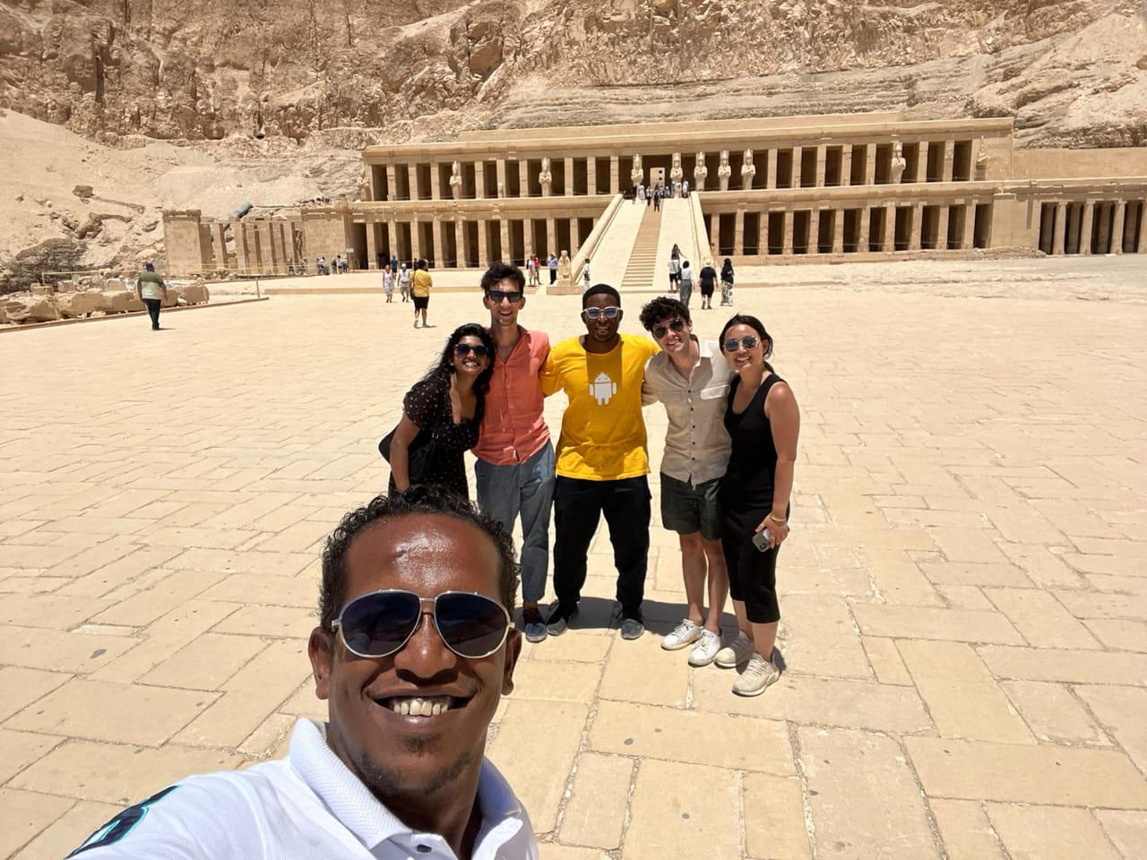 International Group at Hatshepsut Temple