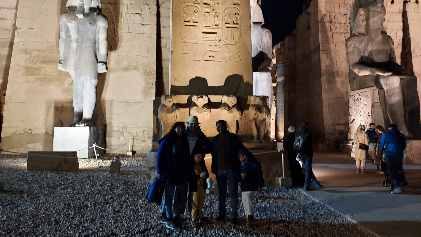Evening Tour of Luxor Temple Columns