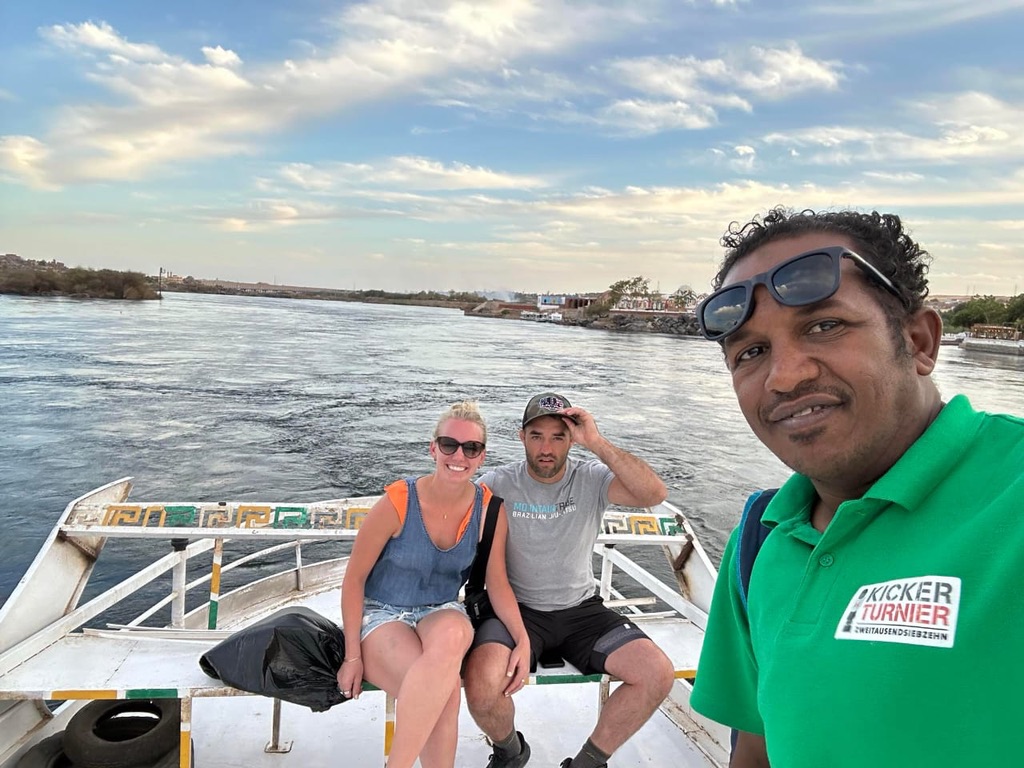 Nile Boat Experience with Young Couple