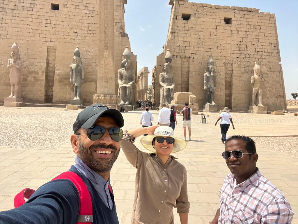 Exploring Luxor Temple Statues