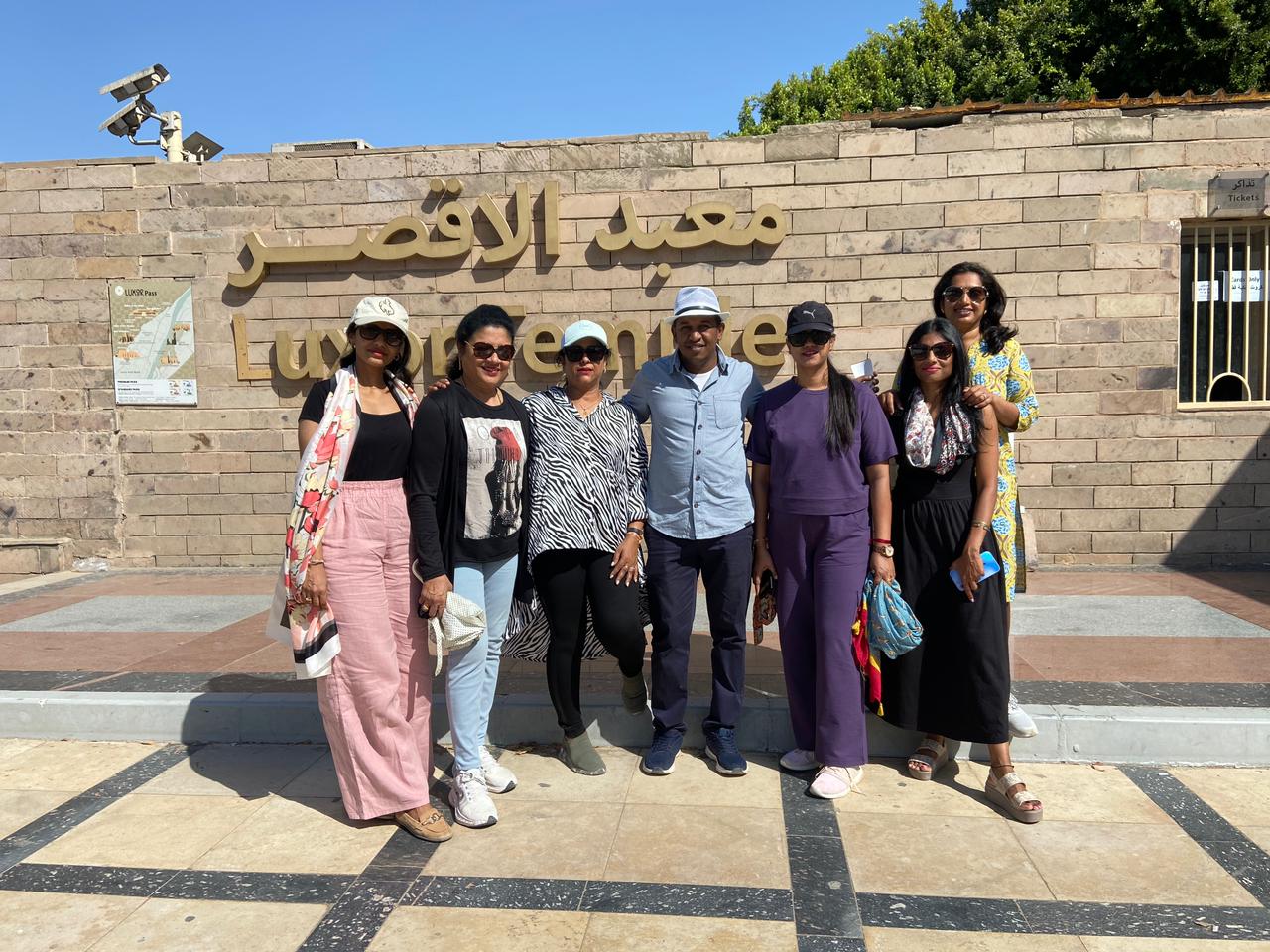 Group Tour at Historic Luxor Temple