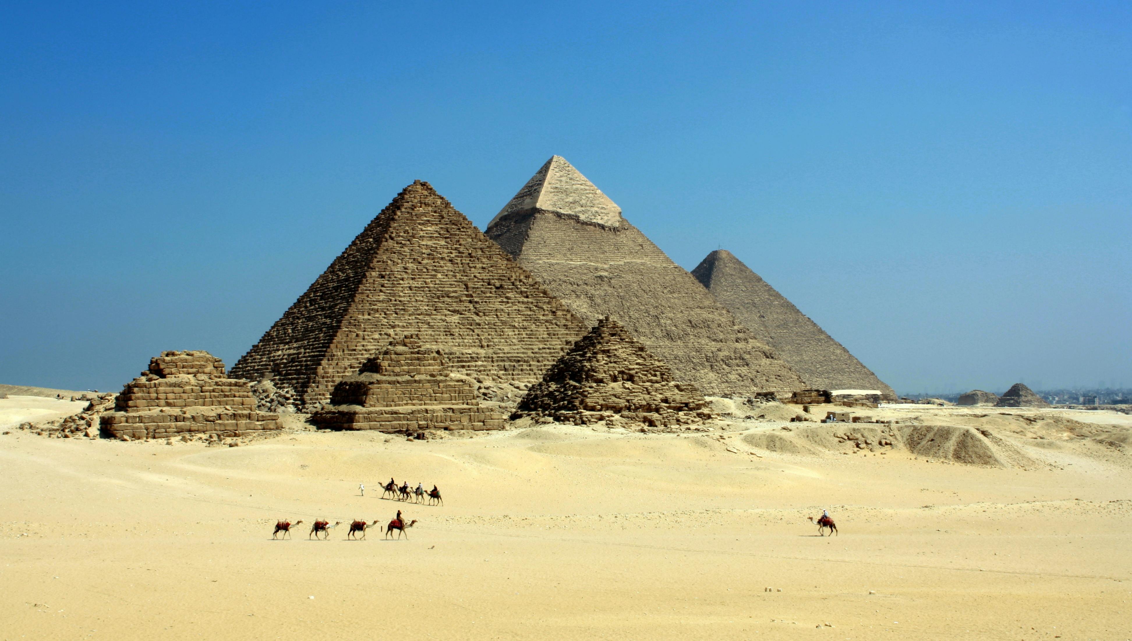 Giza Pyramids with Camel Caravan - Discover Egypt's Mysteries with Travel With Mostafa